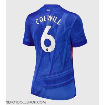 Billiga Chelsea Levi Colwill #6 Hemma fotbollskläder Dam 2025-26 Kortärmad Billiga Chelsea Levi Colwill #6 Hemma fotbollskläder Dam 2025-26 Kortärmad